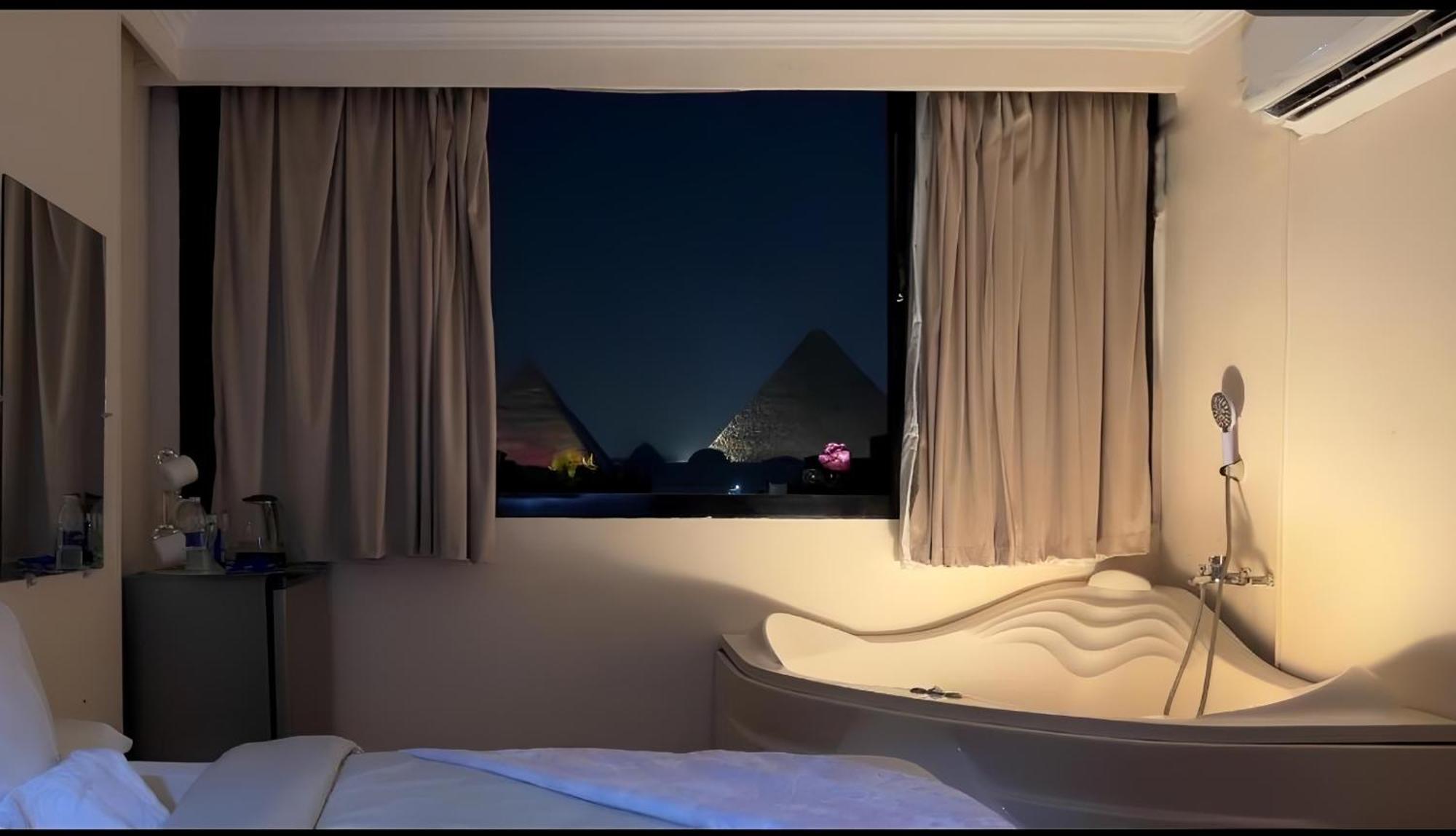 Middle East Pyramids Hotel Kafret el-Gabal Zewnętrze zdjęcie